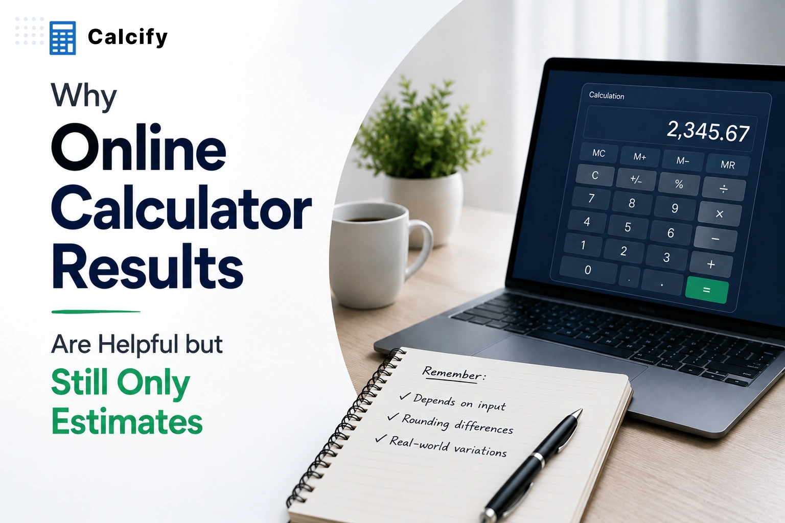 Online Calculator Results