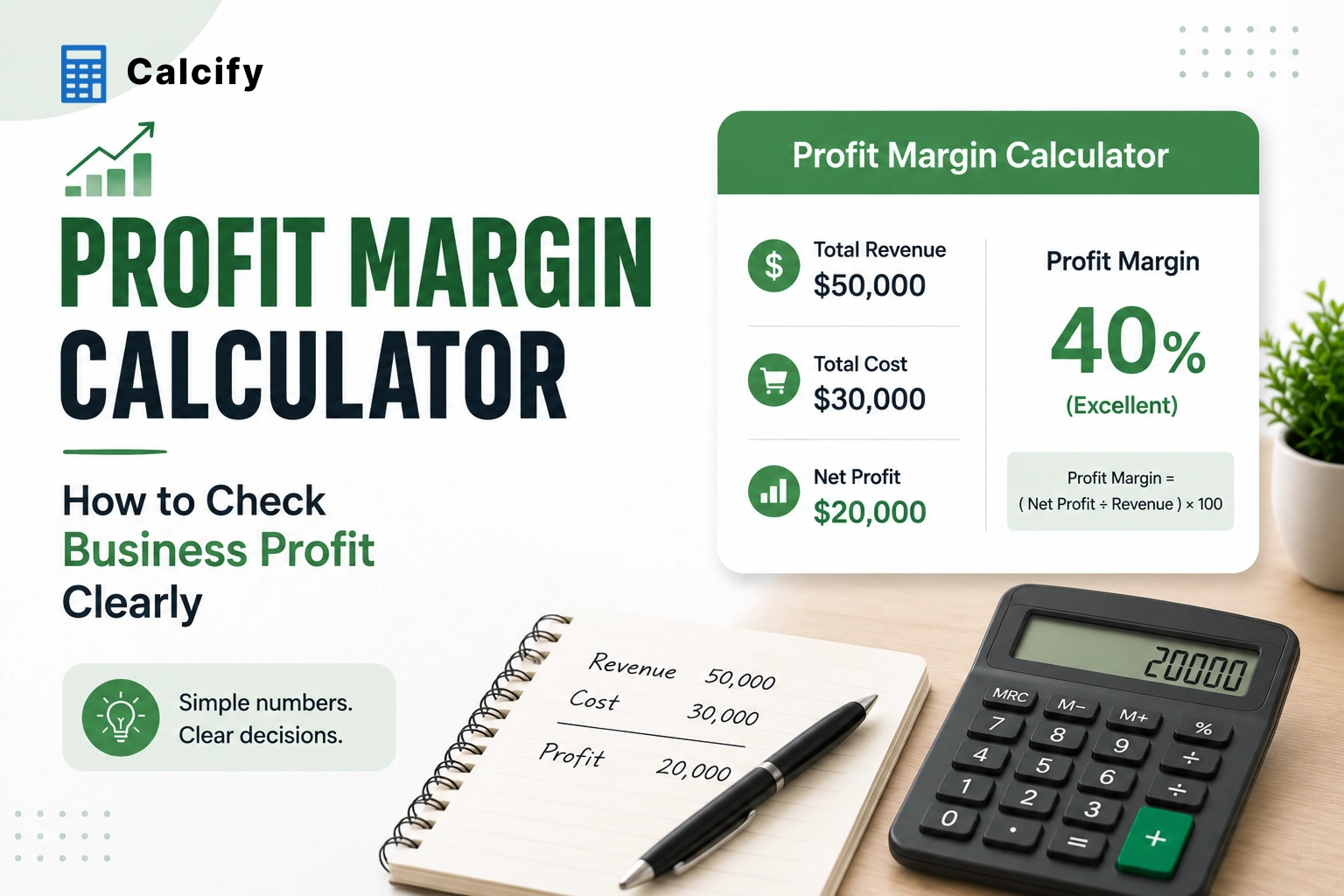 Profit Margin Calculator