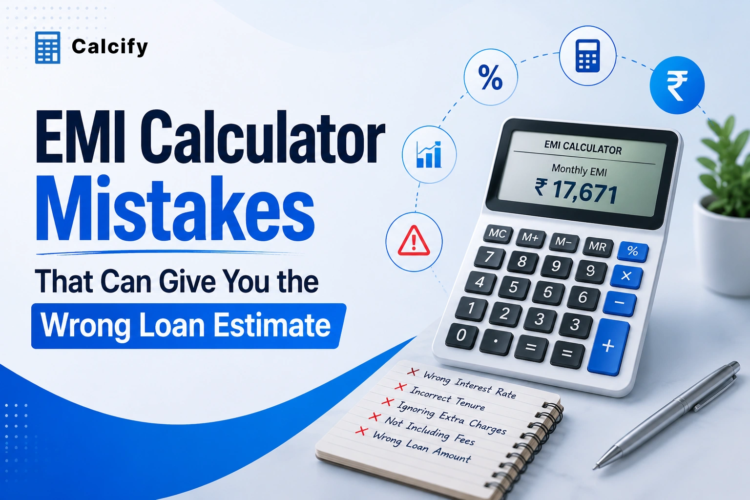EMI Calculator Mistakes